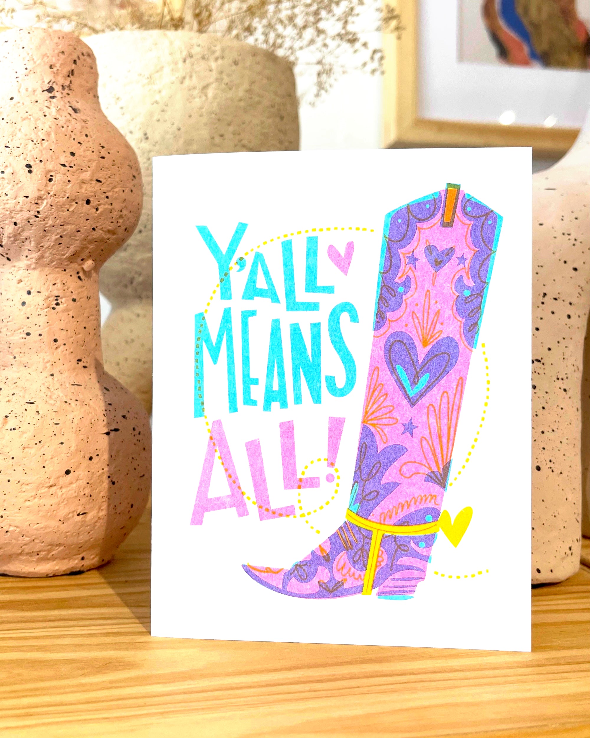 Greeting Card | Y'all Means All Equality
