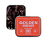 Golden Hour incense cones with notes of spice, amber, sandalwood, and musk. 25 hand-dipped cones in a reusable tin. Clean, nature-inspired, long-lasting scent.