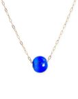 Mar Pendant Necklace | Blown Glass & 14k Gold Fill