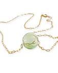 Mar Pendant Necklace | Blown Glass & 14k Gold Fill