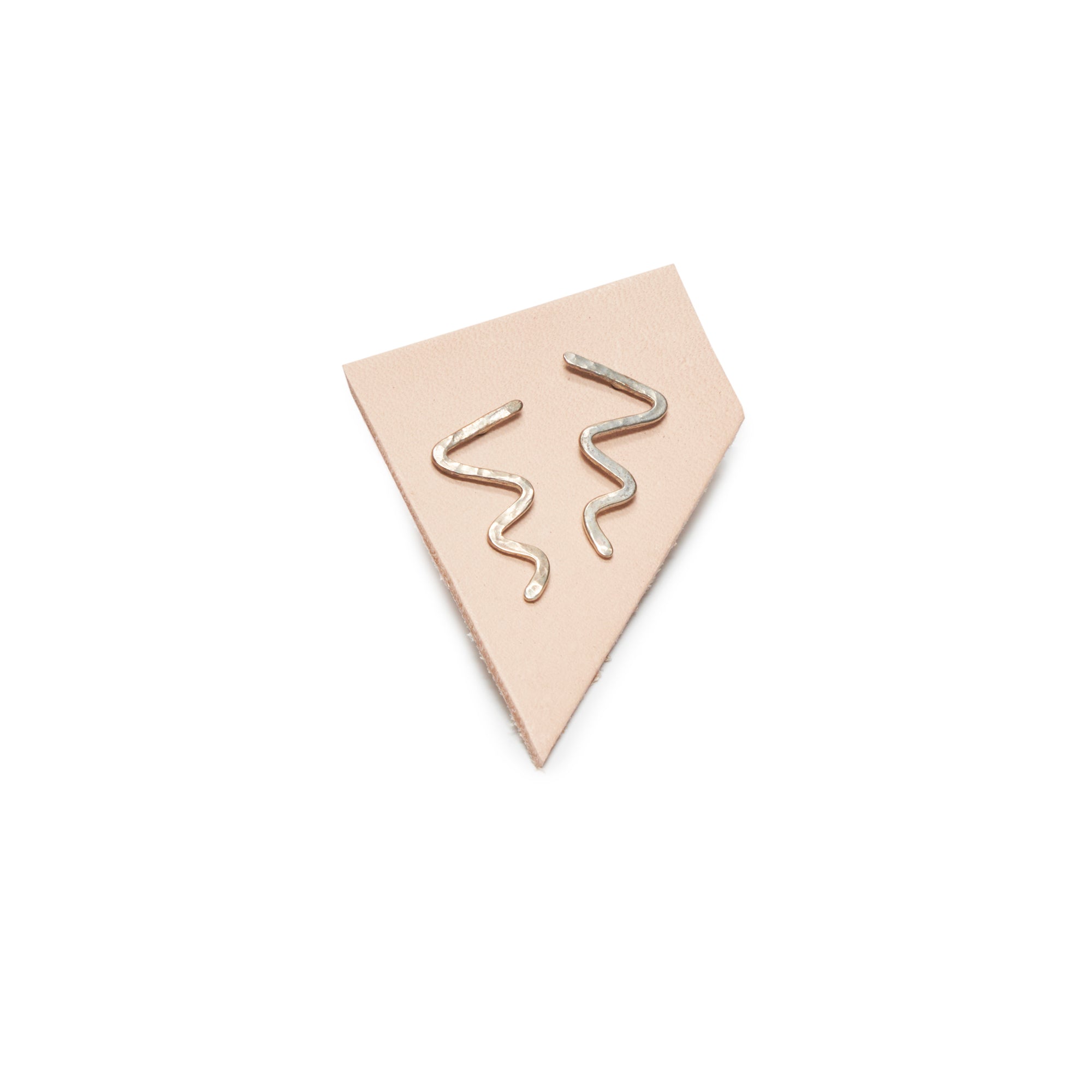 Millicent Stud Earrings | Sterling Silver or Bronze