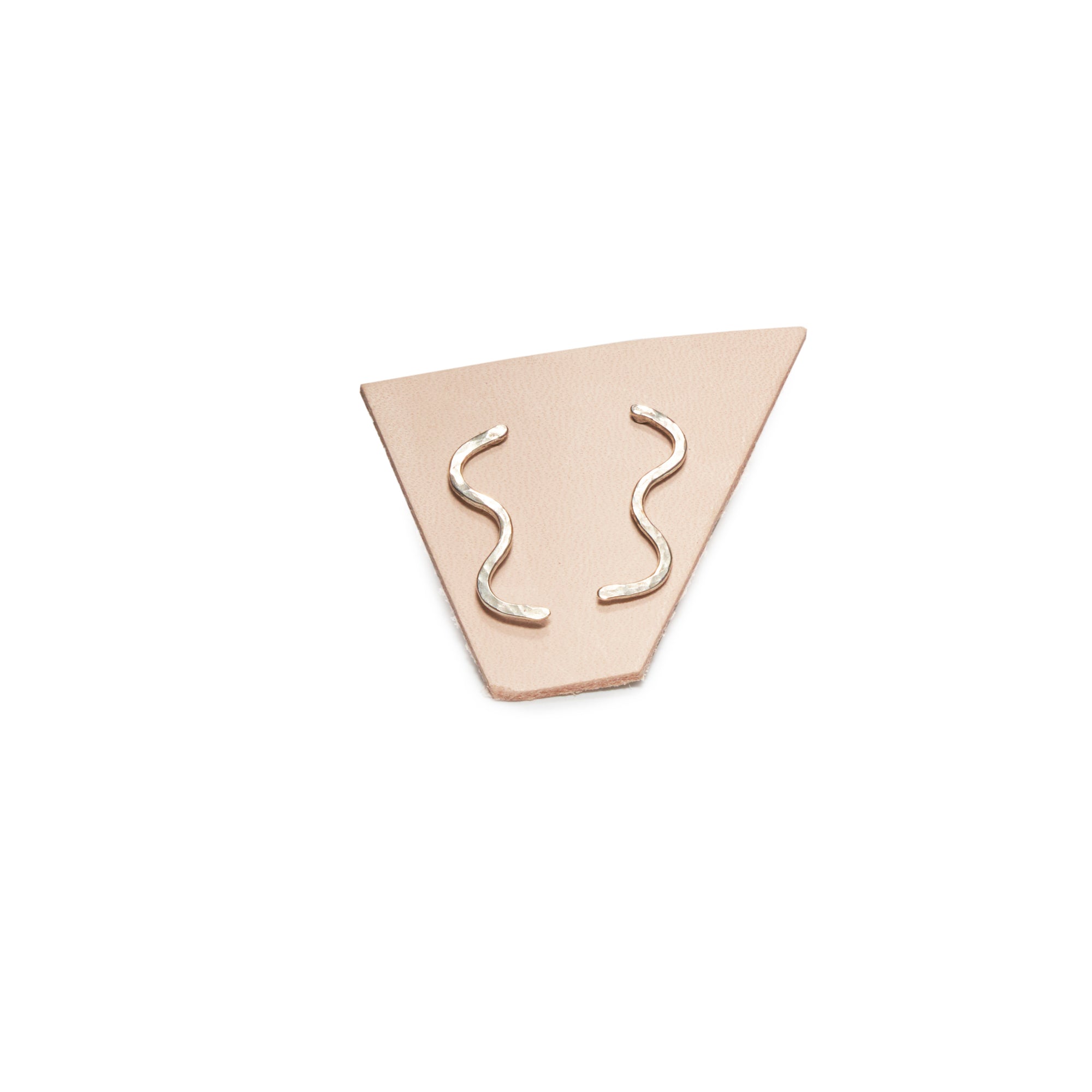 Millicent Stud Earrings | Sterling Silver or Bronze