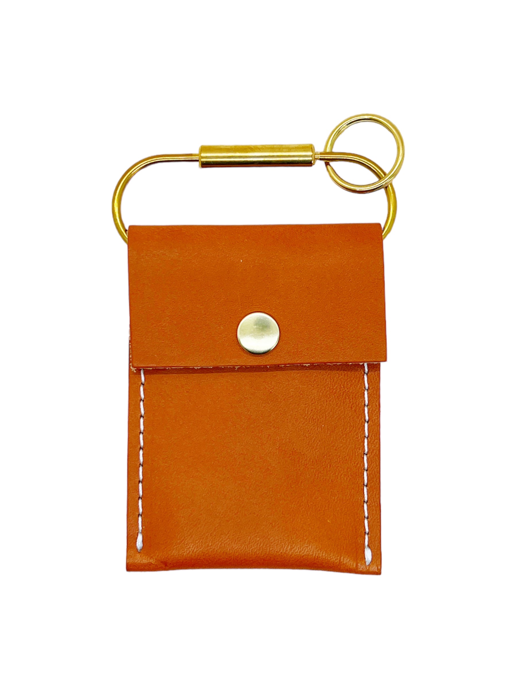 Nan Wallet | Leather and Brass