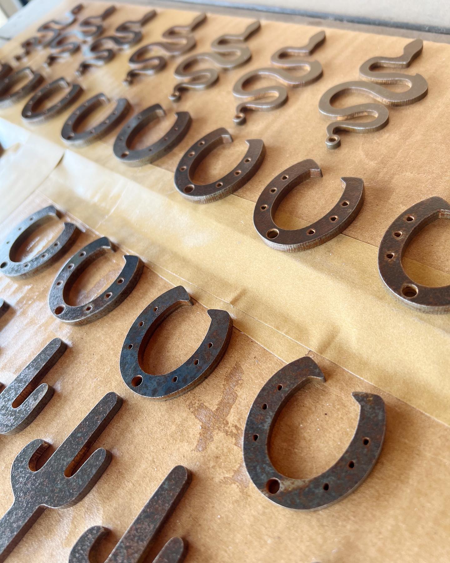 Lucky Horseshoe Bottle Opener Keychain | Brass or Steel