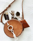 Emma Wallet | Black & Tan Leather