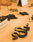 Sidewinder Bottle Opener Keychain | Steel or Copper