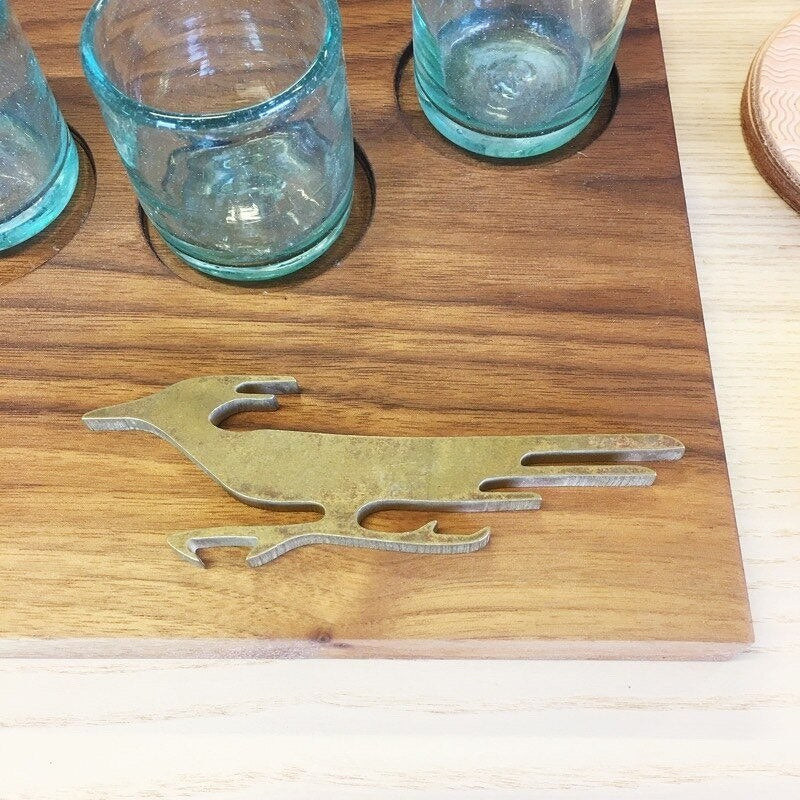 Roadrunner Bar Bottle Opener | Steel or Brass