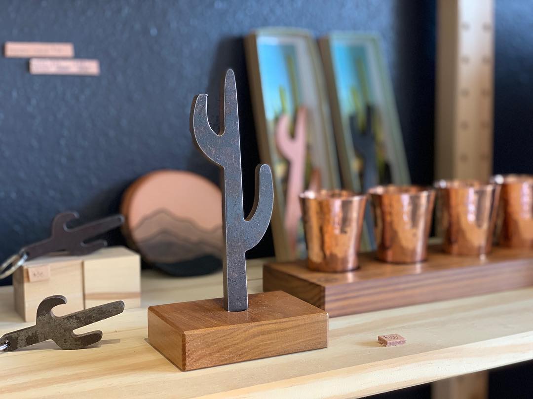 Saguaro Bottle Opener | Copper or Steel
