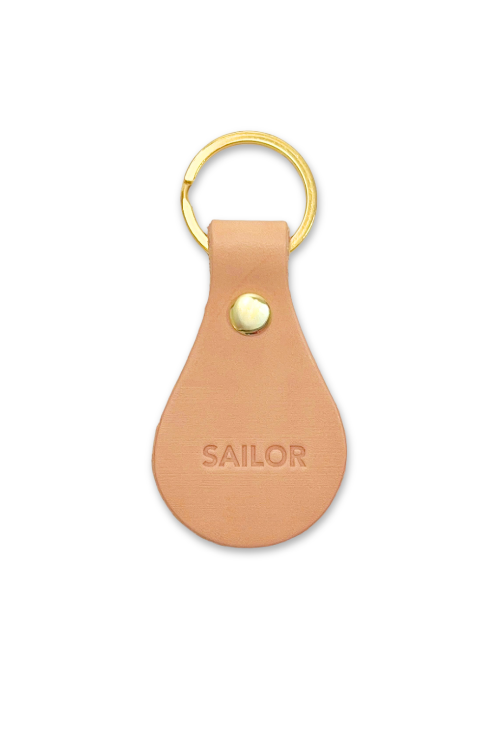 Sailor Keychain | Leather and Solid Brass