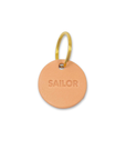 Sailor Keychain | Leather and Solid Brass