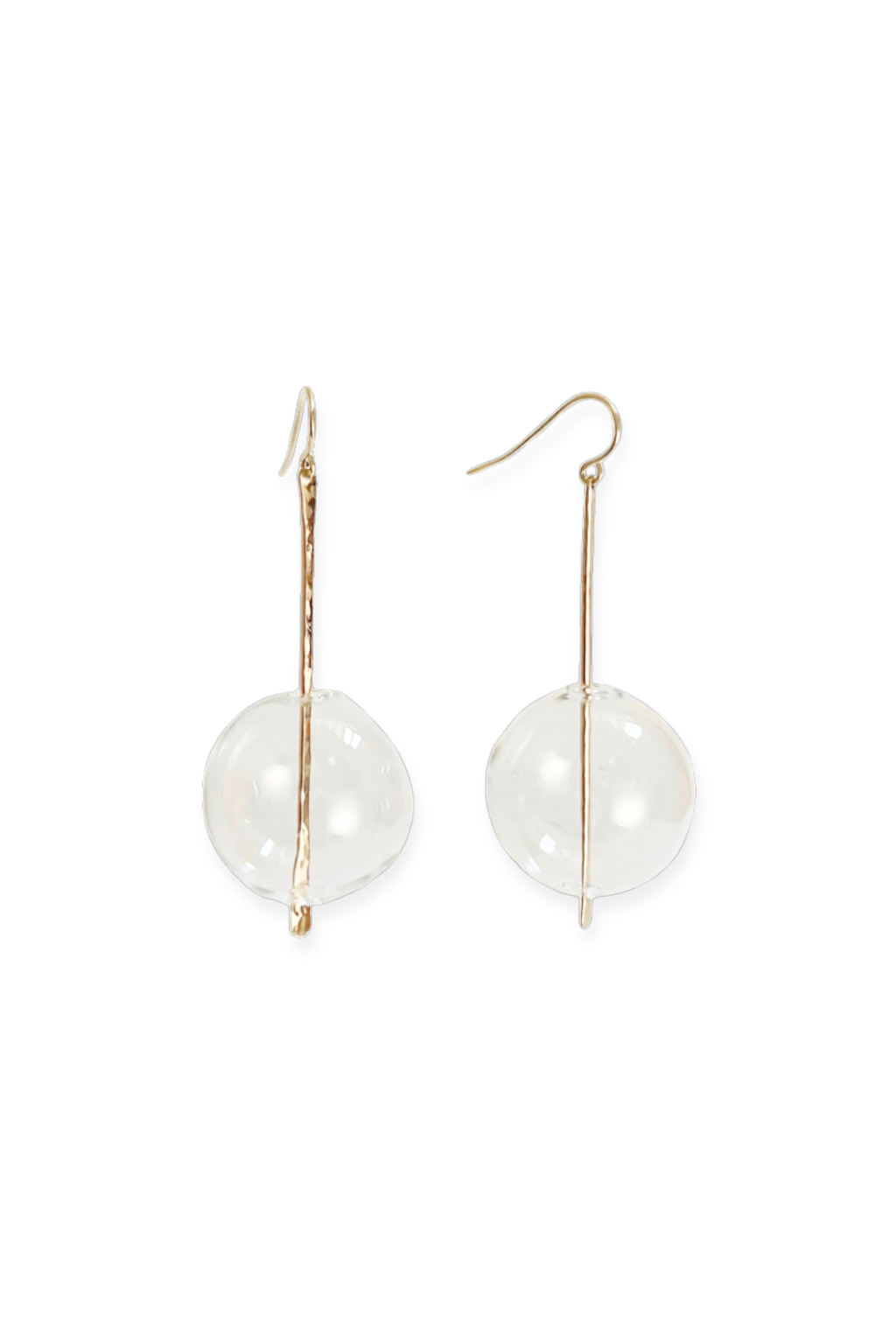 Sjø Earrings | Blown Glass Spheres &amp; 14k Gold-fill