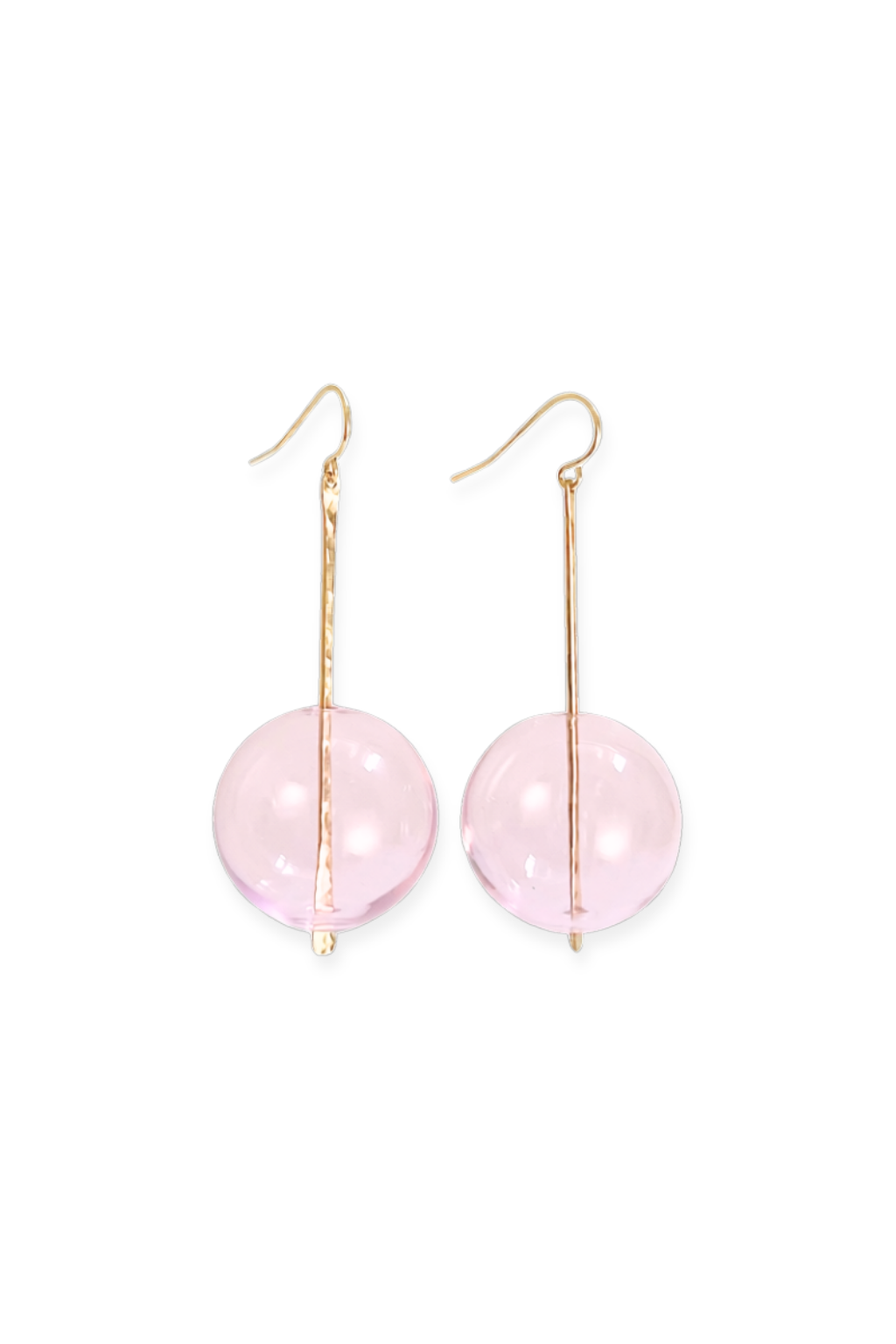 Sjø Earrings | Blown Glass Spheres &amp; 14k Gold-fill