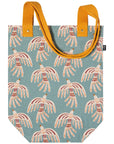 Lightweight and sturdy, this Plume Studio Tote by Danica Studio features reinforced handles and a bold feather design inspired by nature's beauty.