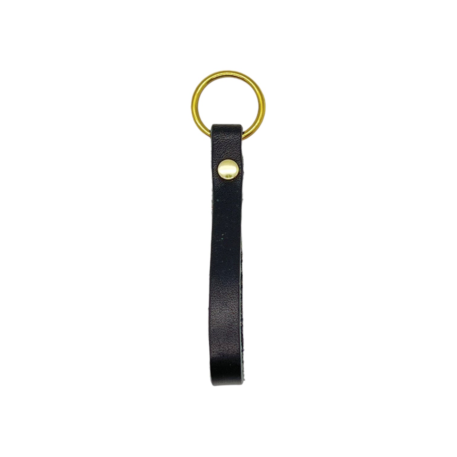Tango Key Fob | Leather and Brass
