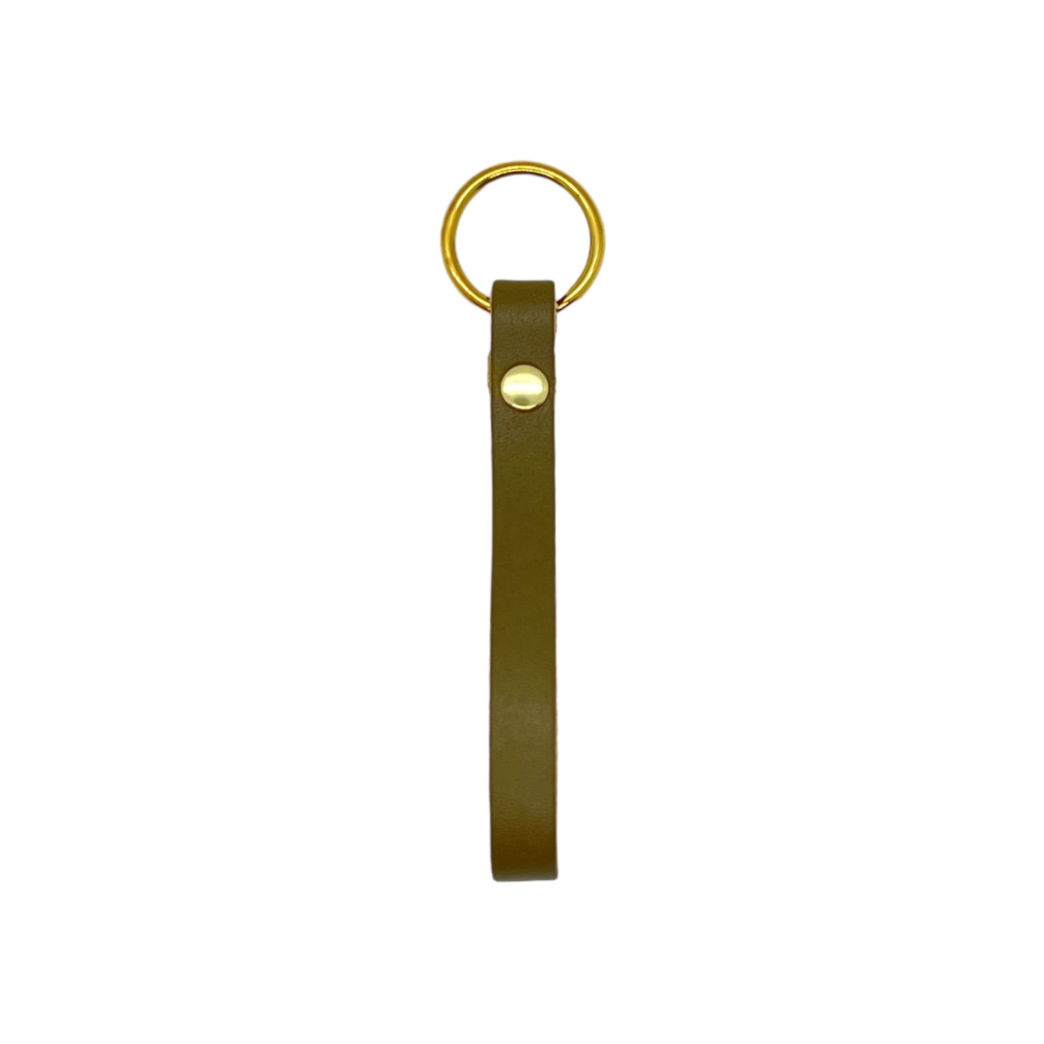 Tango Key Fob | Leather and Brass