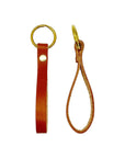 Tango Key Fob | Leather and Brass