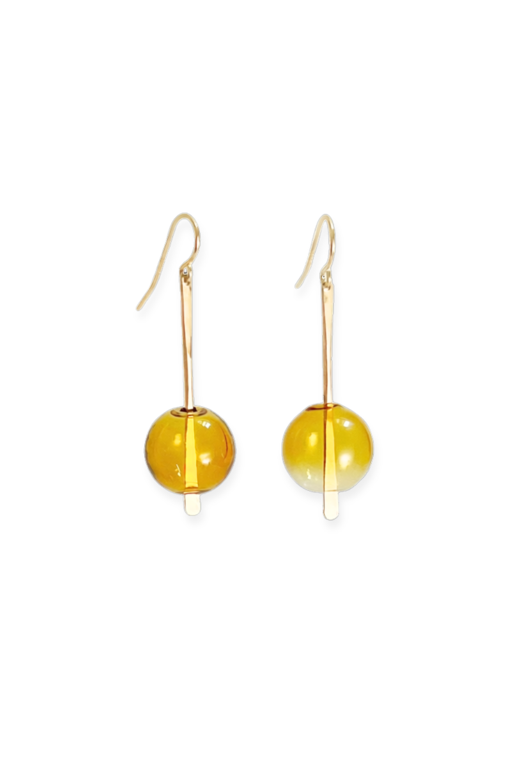 Umi Drop Earrings | Blown Glass &amp; 14k Gold Fill