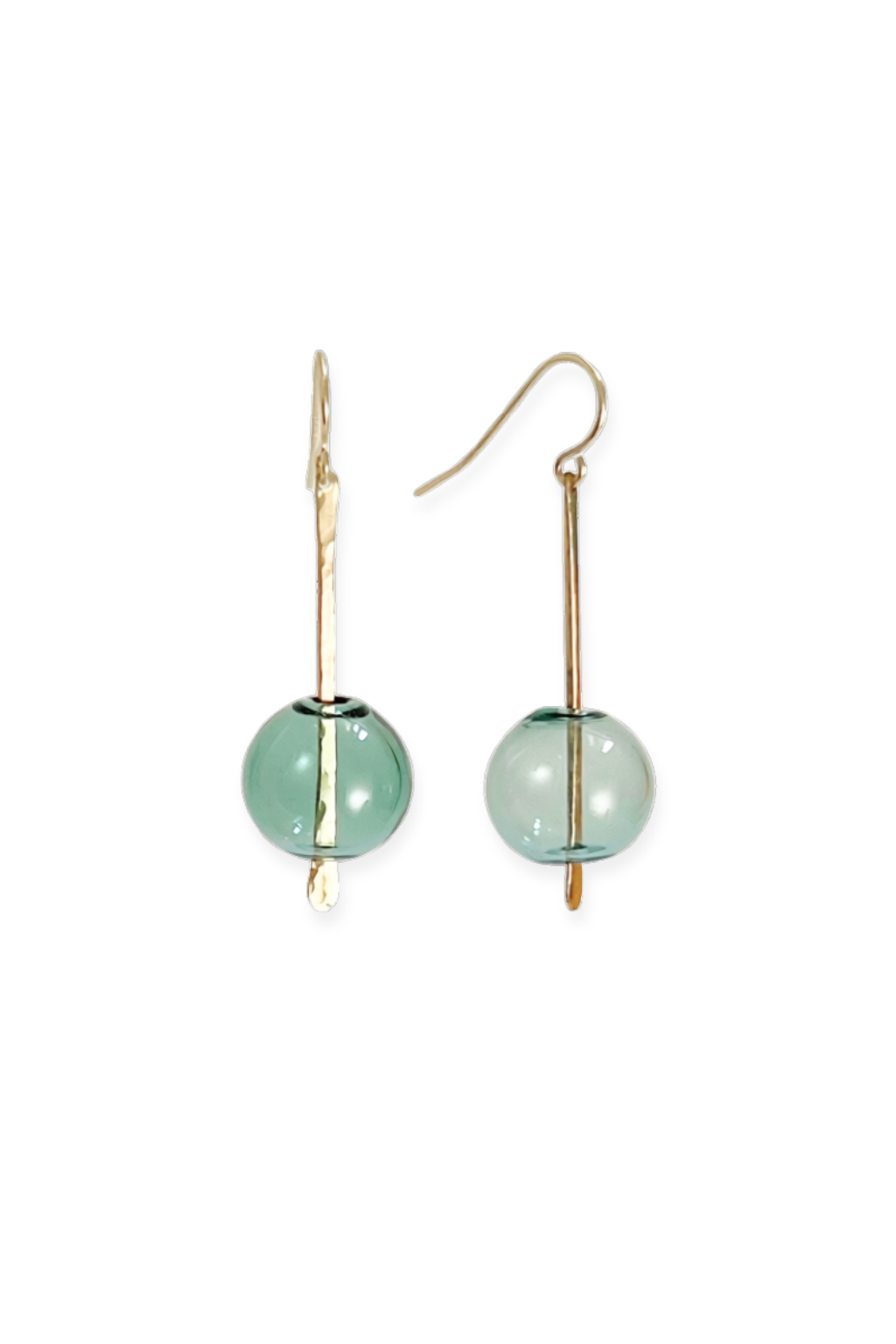 Umi Drop Earrings | Blown Glass &amp; 14k Gold Fill