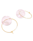Zee Hoop Earrings | Blown Glass & 14k Gold Fill