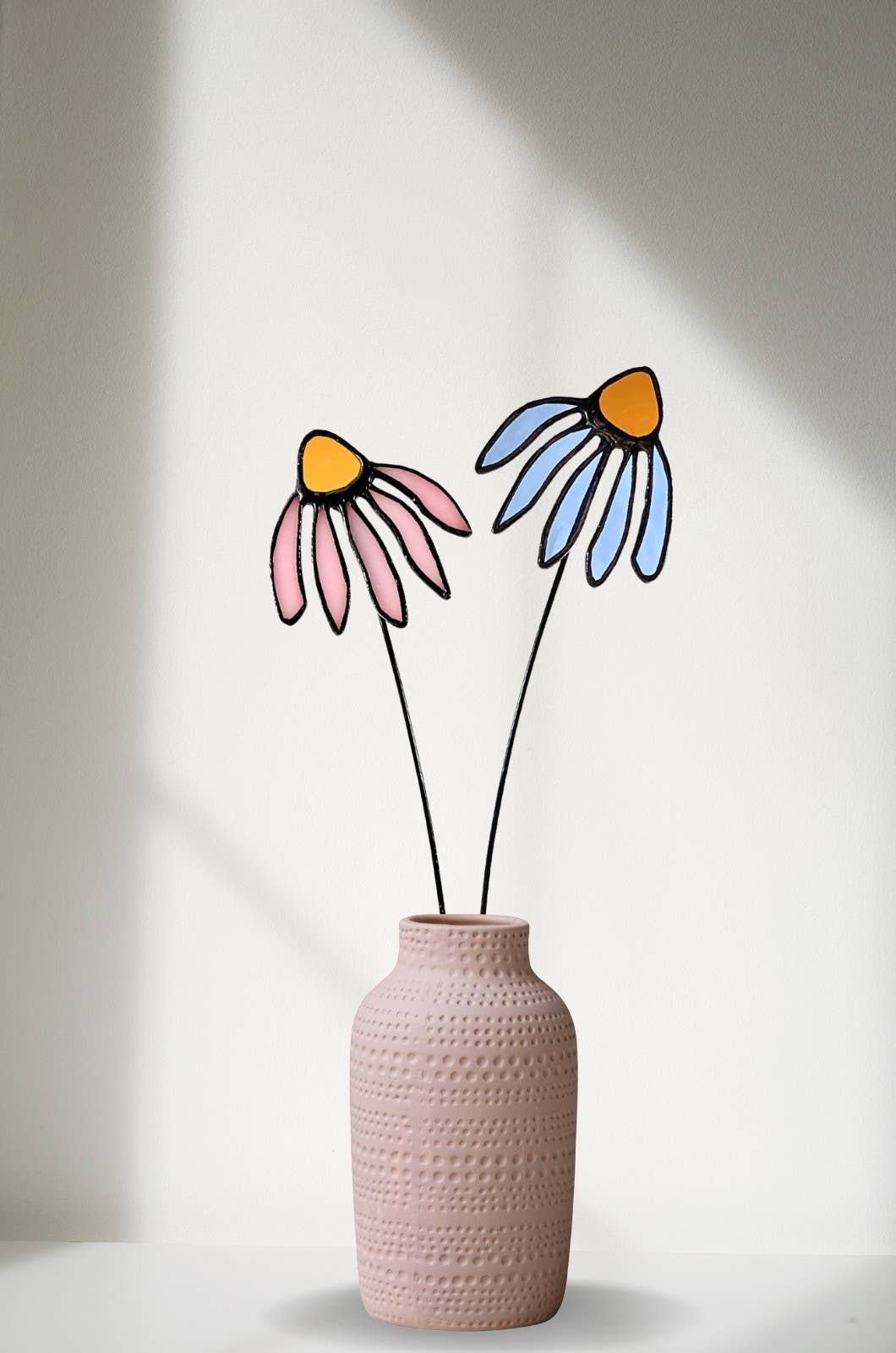 Stained Glass | Three Leaf Stem