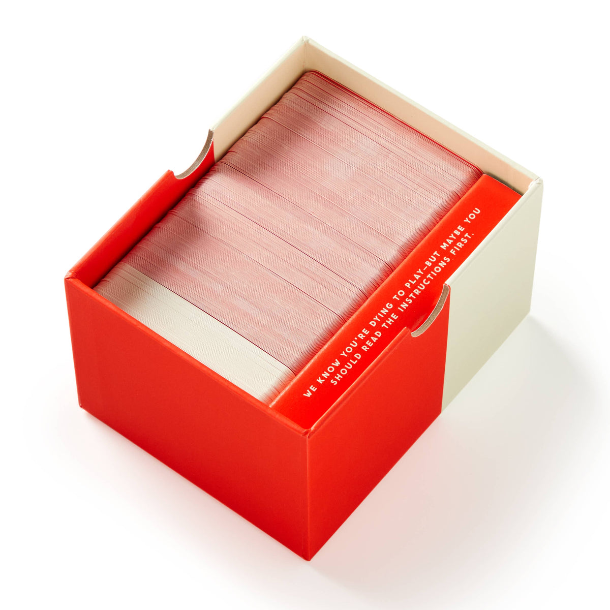 Open Not Today, Murder box filled with cards