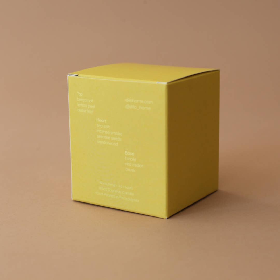 dilo Candle | Hinoki Sesame