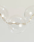 Hav Bauble Necklace | Blown Glass Spheres & 14k Gold-filled Chain