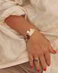 Año Cuff Bracelet | Silver & Brass