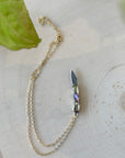 Mini Mother of Pearl Knife Necklace
