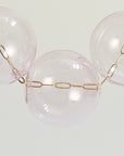 Hav Bauble Necklace | Blown Glass Spheres & 14k Gold-filled Chain
