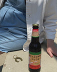 Lucky Horseshoe Bottle Opener Keychain | Brass or Steel
