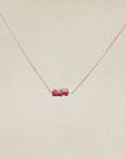 Fracture Gemstone Necklaces