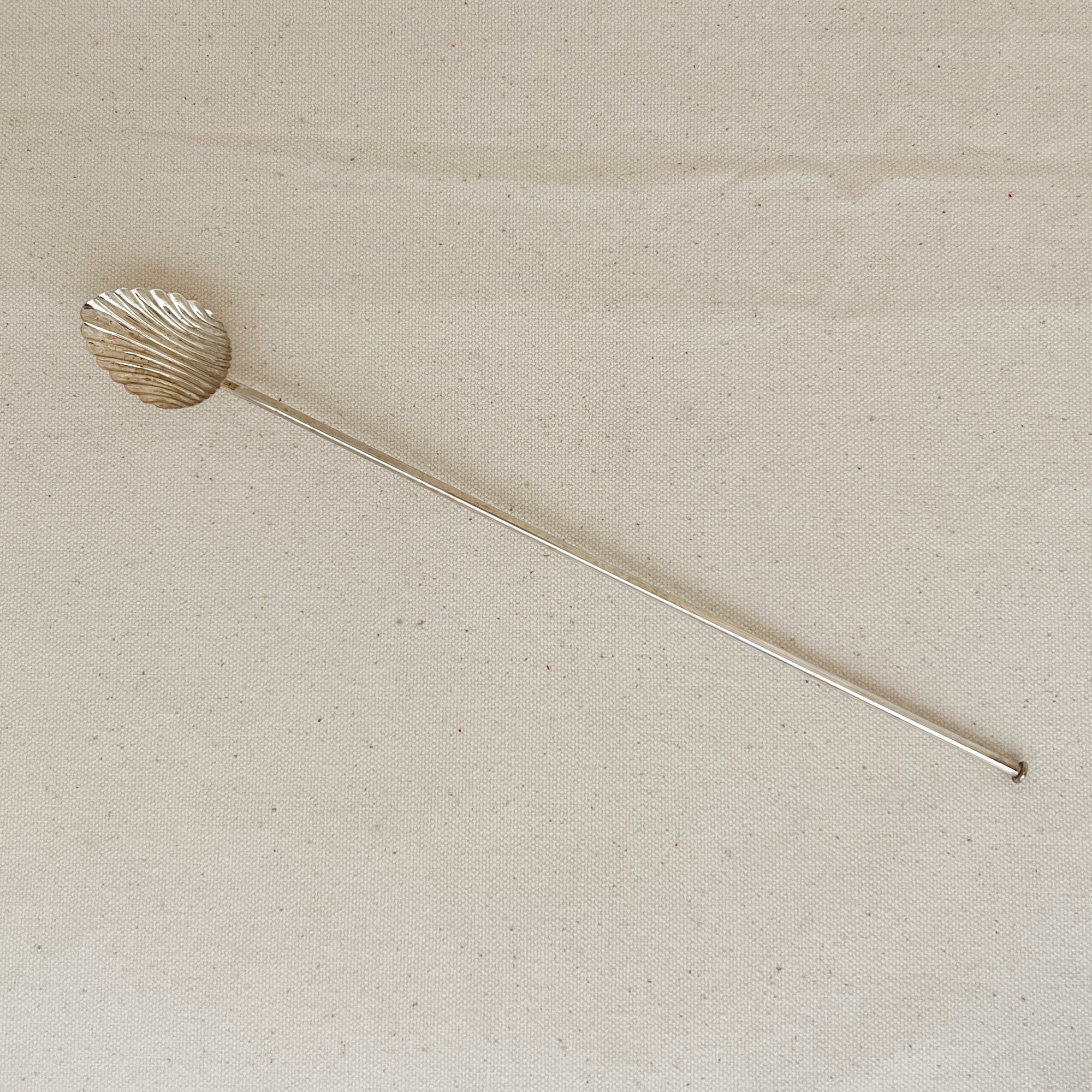 Vintage Sterling Silver Bar Spoon