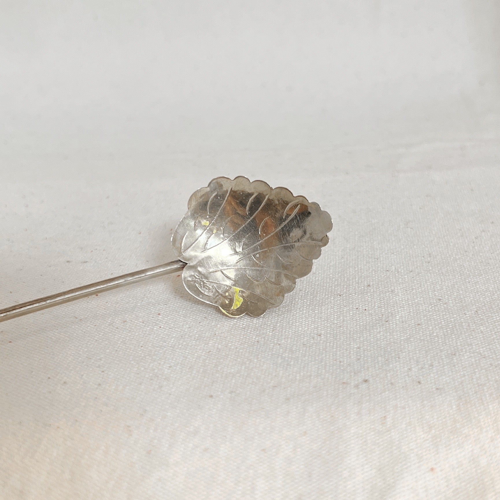 Vintage Sterling Silver Bar Spoon