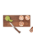 SOS x Sertodo Shot Board | Walnut and Copper