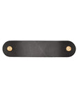 Yorker Drawer Handle | Leather and Brass