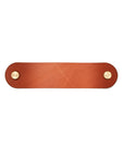 Yorker Drawer Handle | Leather and Brass