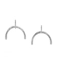 Frida Earrings | Forged Metal Shaped Dangles