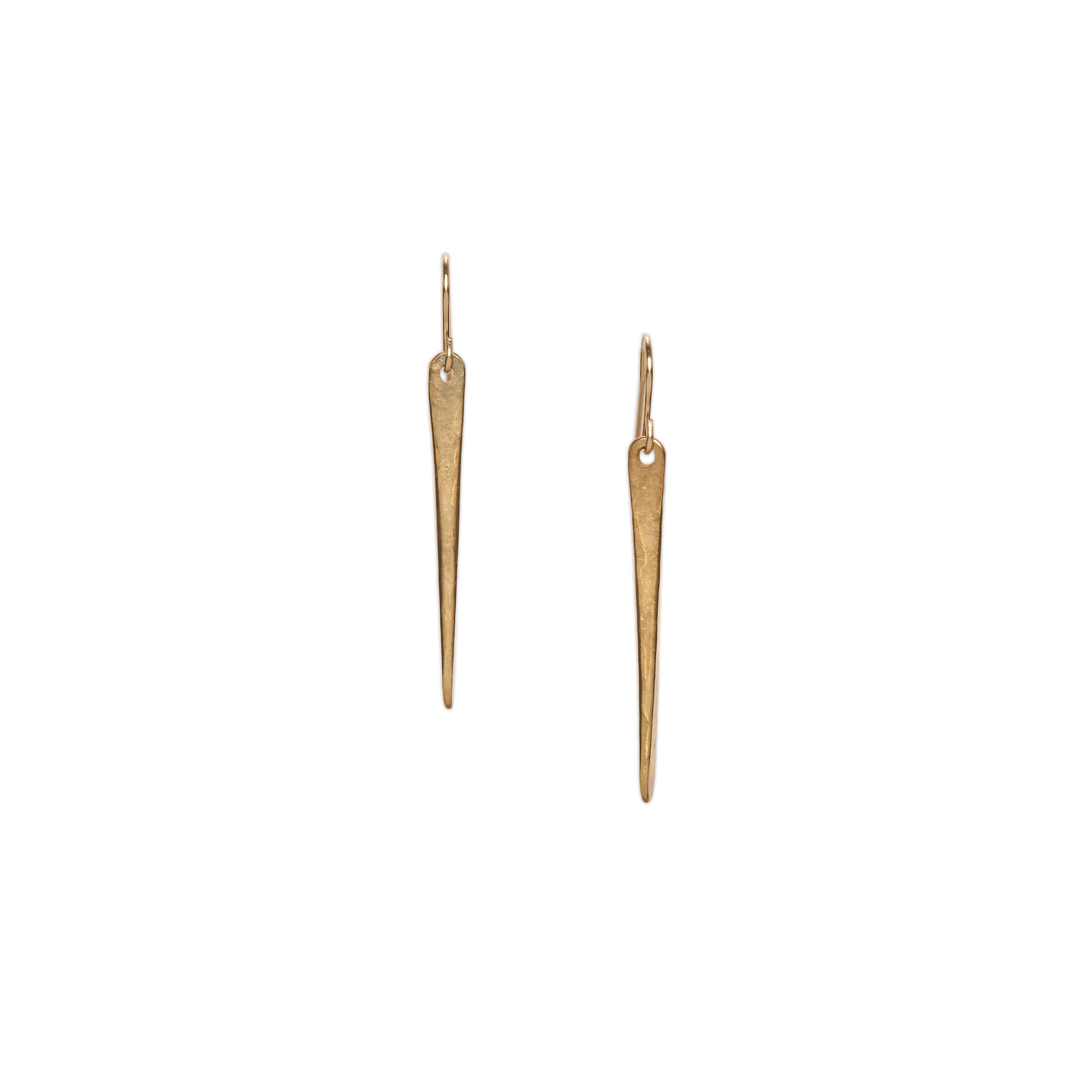 Frida Earrings | Forged Metal Shaped Dangles