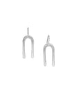 Frida Earrings | Forged Metal Shaped Dangles