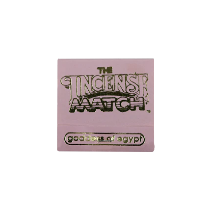 Incense matches are a portable, quick scent solution. Light for instant aromatherapy, fragrance refresh, or calming incense on the go or at home.