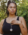 Jal Necklace | Aventurine and 14K Gold-filled
