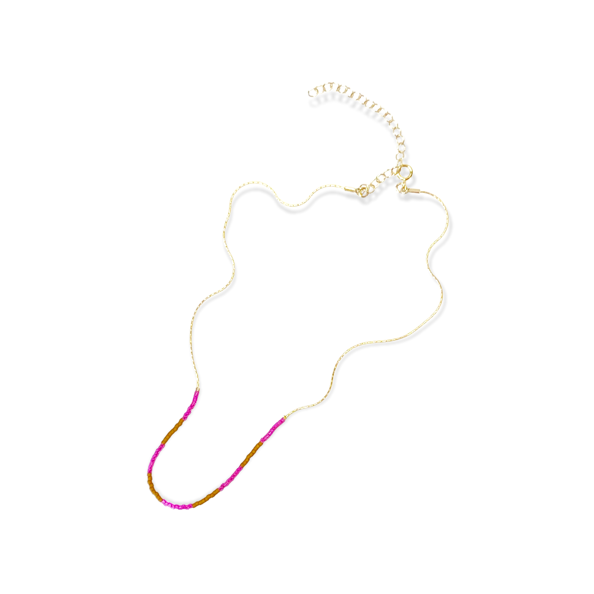 Unleash your inner vibrancy with our Kaleid Necklace – a statement of style that radiates boldness and allure. This isn't just a necklace; it's your passport to a world of vivid chic. Get ready to make an unforgettable impression with the intricate hand-beaded pattern that dances in vibrant hues.