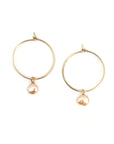 Perla Tiny Hoop | Freshwater Pearl on 14K Gold-Filled Wire