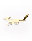 Roadrunner Bottle Opener Keychain | Steel or Brass