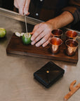 SOS x Sertodo Shot Board | Walnut and Copper