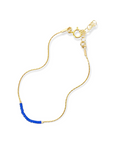 Pick your perfect color.

The Septima Anklet is made to order in your choice of color from a wide selection of solid hues. It’s an easy way to create something just for you.

Each anklet is handcrafted with beautiful Japanese glass beads strung on an adjustable 14k gold-filled chain. Choose a color that matches your team, wedding, wardrobe, or mood. The Septima Anklet is simple, elegant, and uniquely yours.