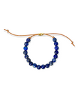 Shirin Gemstone Bracelet | Gemstones and 14K Gold-filled on Leather