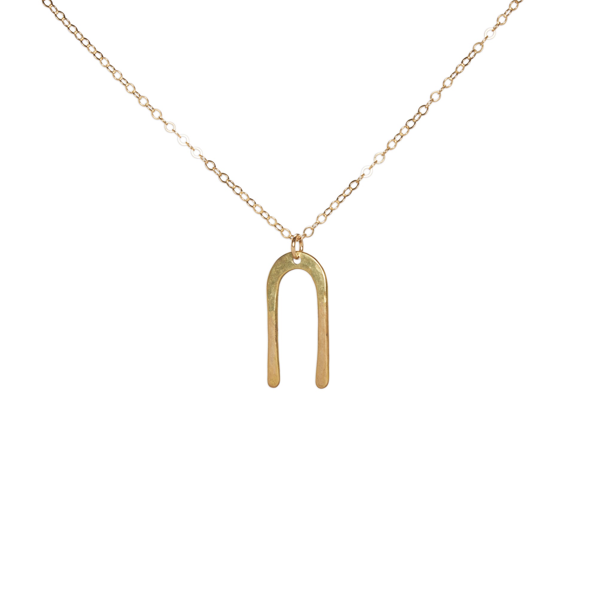Frida Necklace | Forged Metal Chain Necklace