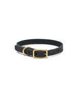 Willis Leather Collar | Leather and Brass